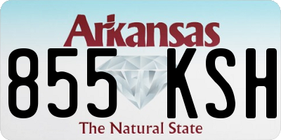 AR license plate 855KSH