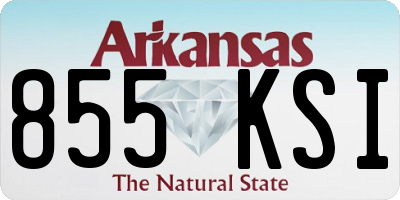 AR license plate 855KSI