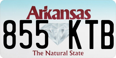 AR license plate 855KTB