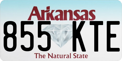AR license plate 855KTE