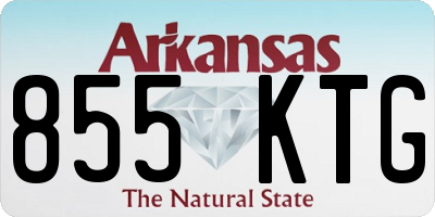 AR license plate 855KTG