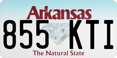 AR license plate 855KTI