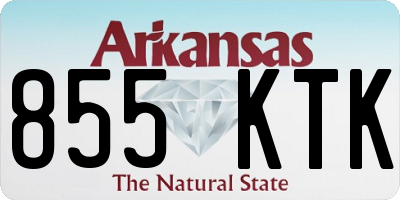 AR license plate 855KTK
