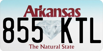 AR license plate 855KTL