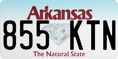 AR license plate 855KTN