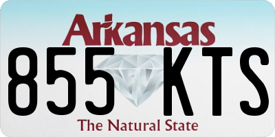 AR license plate 855KTS