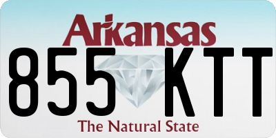 AR license plate 855KTT