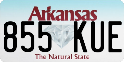 AR license plate 855KUE