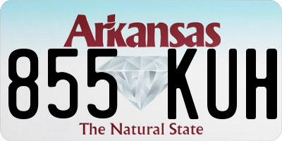AR license plate 855KUH