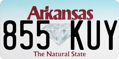 AR license plate 855KUY