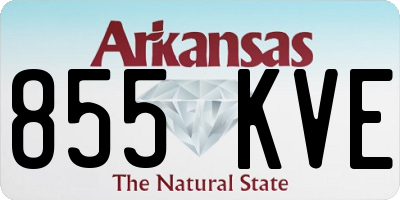 AR license plate 855KVE