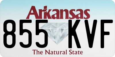 AR license plate 855KVF