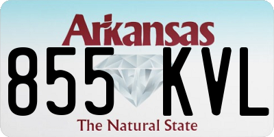 AR license plate 855KVL