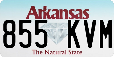 AR license plate 855KVM