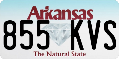 AR license plate 855KVS