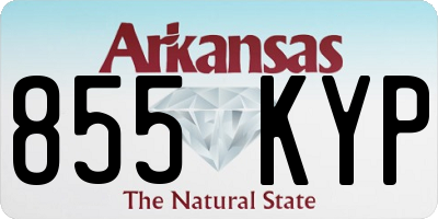 AR license plate 855KYP