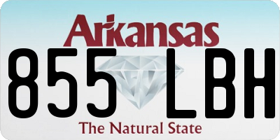 AR license plate 855LBH