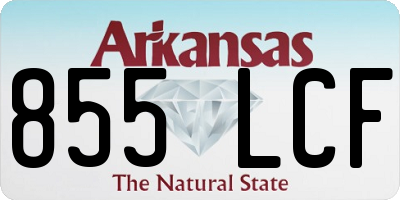 AR license plate 855LCF