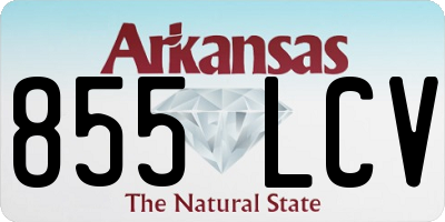 AR license plate 855LCV