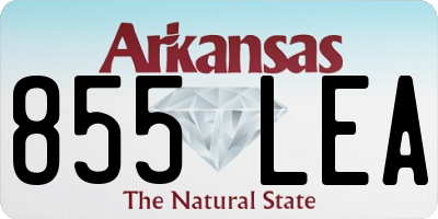 AR license plate 855LEA