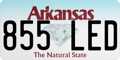 AR license plate 855LED