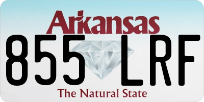 AR license plate 855LRF