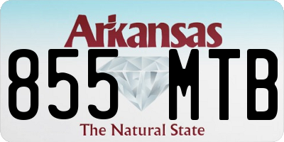 AR license plate 855MTB