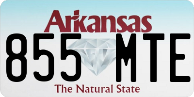 AR license plate 855MTE