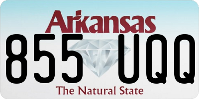 AR license plate 855UQQ