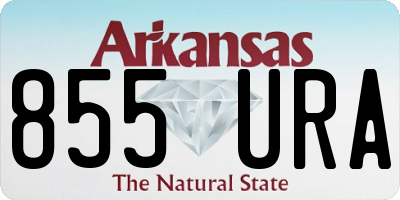 AR license plate 855URA