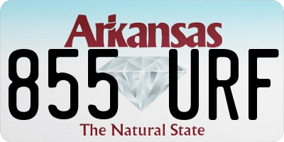 AR license plate 855URF
