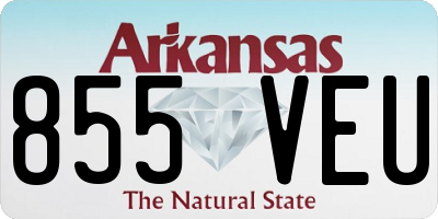 AR license plate 855VEU