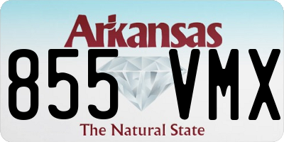 AR license plate 855VMX