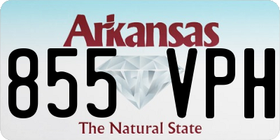 AR license plate 855VPH