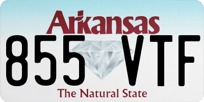 AR license plate 855VTF