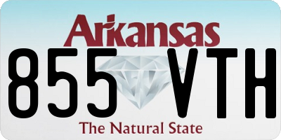 AR license plate 855VTH