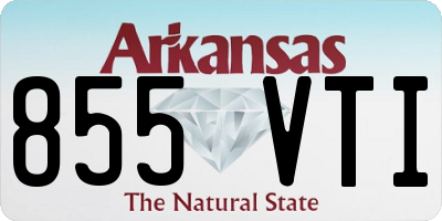 AR license plate 855VTI