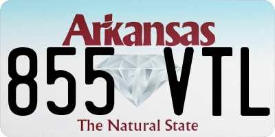 AR license plate 855VTL