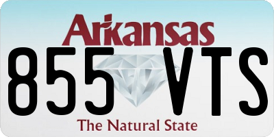 AR license plate 855VTS