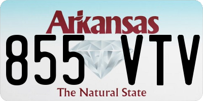 AR license plate 855VTV