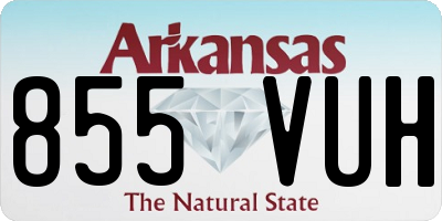 AR license plate 855VUH