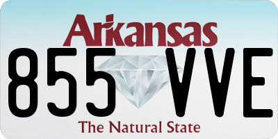 AR license plate 855VVE