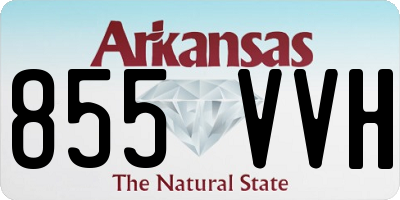 AR license plate 855VVH