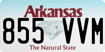 AR license plate 855VVM