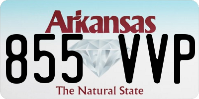 AR license plate 855VVP