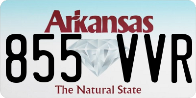 AR license plate 855VVR
