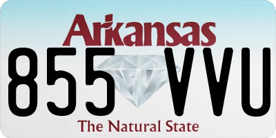 AR license plate 855VVU
