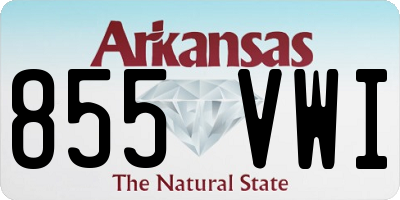 AR license plate 855VWI