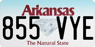 AR license plate 855VYE