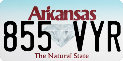 AR license plate 855VYR
